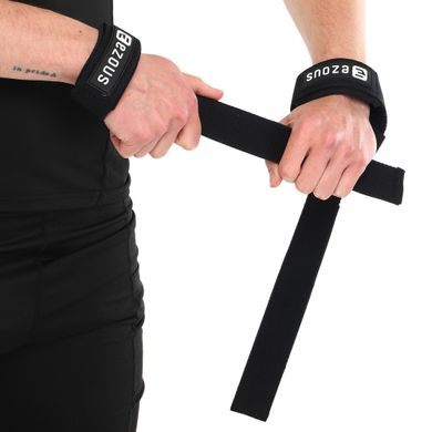 Лямки для тяги LIFTING STRAP EZOUS B-06 цвет черный