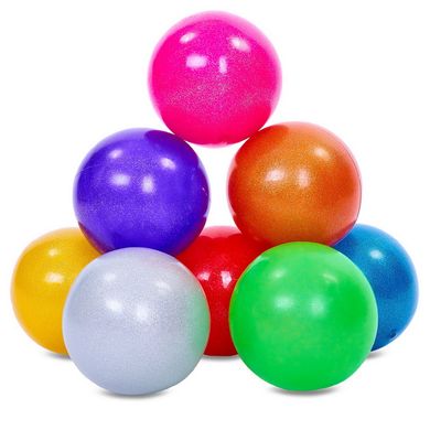 Мяч для художественной гимнастики 15см C-6273, Серый