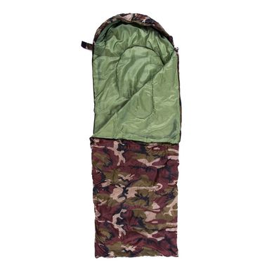 Спальный мешок одеяло 250гр/м2 (180*75 см) S1005A, Коричневый