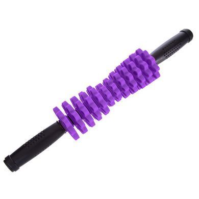 Масажер-палка роликовий антицелюлітний 12 масажерів Massager Bar Zelart FI-2518 кольори в асортименті