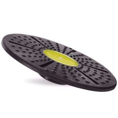 Диск балансировочный балансборд BALANCE BOARD Zelart FI-2581 38х8см черный-зеленый