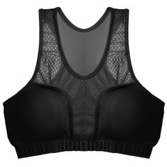 Защита груди женская с сетчатыми вставками MA-6241 черная, Черный