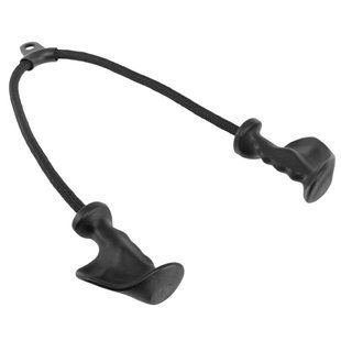 Веревка для тяги на трицепс с двойным хватом HIGHQ SPORT TA-9220 95см черный