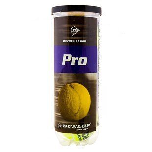 М'яч тенісний Dunlop Pro 3шт салатовий 60845-2