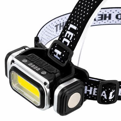 Фонарик налобный HX HX-T90S черный