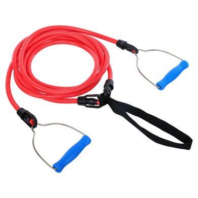 Тренажер для плавания с ручками для тренировки гребка YINGFA TRAINING BELT PL-4040-L3A 2 жгута длина1,5м, диаметр 1,3см