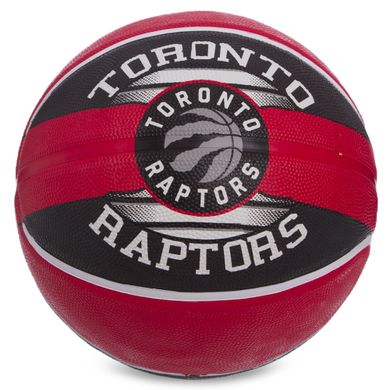 Мяч баскетбольный резиновый №7 SPALDING NBA TORONTO RAPTORS 83511Z