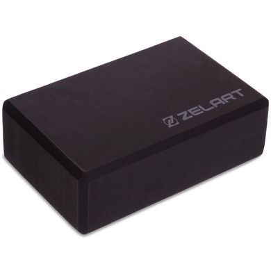 Блок для йоги Zelart FI-2572 колір салатовий