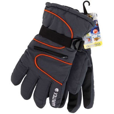 Перчатки для лыж и сноуборда мужские MARUTEX A-3312 размер L-XL цвет серый