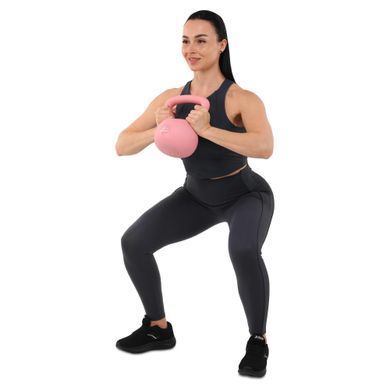Гиря мягкая MDbuddy SOFT KETTLEBELL TA-7039-4 цвет розовый
