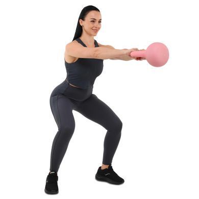 Гиря мягкая MDbuddy SOFT KETTLEBELL TA-7039-4 цвет розовый