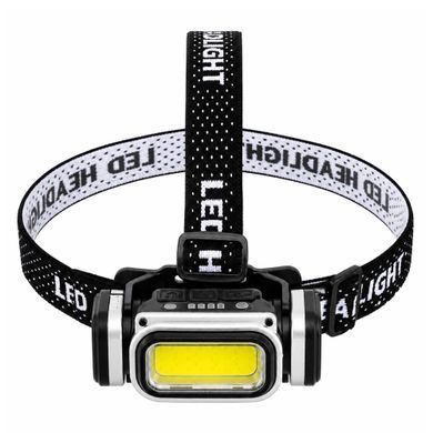 Фонарик налобный HX HX-T90S черный