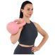 Гиря мягкая MDbuddy SOFT KETTLEBELL TA-7039-4 цвет розовый