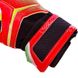 Перчатки для футбола с защитными вставками на пальцы REUSCH зелёно-красные FB-869, 10