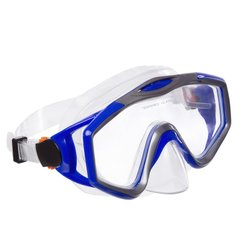 Плавательная маска для дайвинга и подводной охоты M153-PVC, Синий
