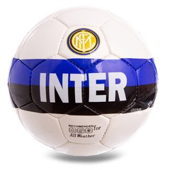 Мяч для футбола INTER №5 Гриппи сшит вручную 5сл. FB-2134