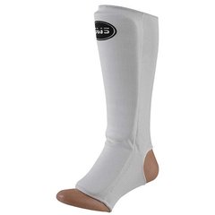 Защита голени и стопы защита ноги чулочного типа белая BWS 1025, L