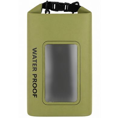 Гермомішок водонепроникний із прозорим вікном для телефону Zelart Waterproof Bag TY-7494 колір чорний