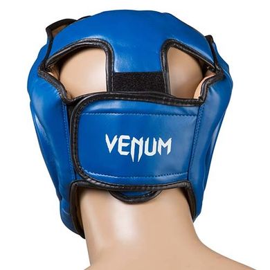 Боксерский шлем закрытый синий Flex VENUM VM-475