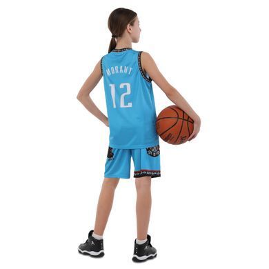 Форма баскетбольная детская NBA клуб Vancouver Grizzlies 12 BA-9832 размер XL цвет голубой