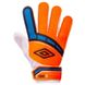 Перчатки футбольные юниорские оранжево-синие FB-838, 8