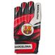 Перчатки для футбола с защитой пальцев Latex Foam FC BARCELONA черно-красные GG-FC, 8