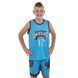 Форма баскетбольная детская NBA клуб Vancouver Grizzlies 12 BA-9832 размер XL цвет голубой