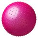 Мяч массажный для фитнеса фитбол 85 см розовый 5415-4P