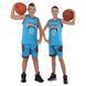 Форма баскетбольная детская NBA клуб Vancouver Grizzlies 12 BA-9832 размер XL цвет голубой