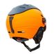 Шлем горнолыжный с визором и механизмом регулировки MOON MS-6296 черно-оранжевый М (55-58)