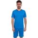Футбольная форма (футболка, шорты) мужская SP-Sport CO-1905, рост 160-165 Голубой