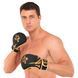 Рукавички Краби спарингові для MMA HARD TOUCH BO-00134 розмір S колір чорний-золотий