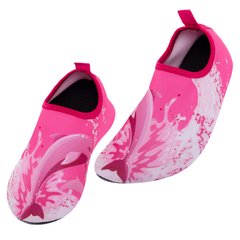 Неопреновая обувь аквашузы Skin Shoes детская Zelart Дельфин PL-6963-P размер M-28-29-17-17,5см цвет розовый