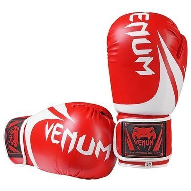 Боксерские перчатки Venum 12 oz красные VM2145-12R
