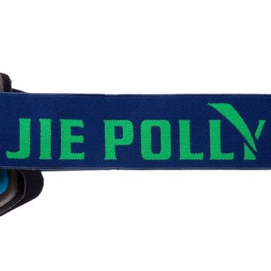 Мотоочки, очки для мотоцикла JIE POLLY с дополнительной линзой FJ-061, Синий