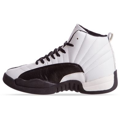 Кроссовки баскетбольные Jordan бело-черные Q112-3, 41