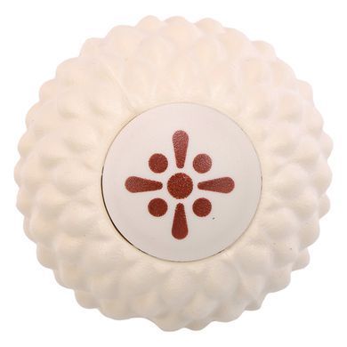 М'яч масажний для МФР BLOOM MASSAGE BALL LB7024 колір білий