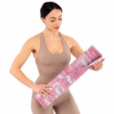 Коврик для фитнеса и спорта EVA Zelart FI-8535 цвет синий