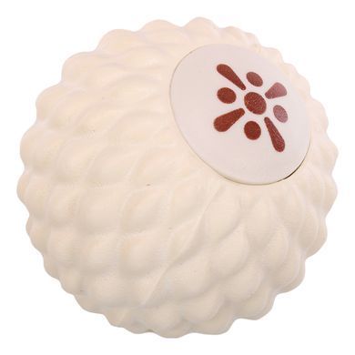 М'яч масажний для МФР BLOOM MASSAGE BALL LB7024 колір білий