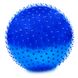 Мяч массажный для фитнеса фитбол 85 см синий 5415-4B