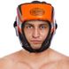Шлем для бокса открытый оранжевый PU ZELART BO-1336