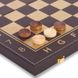 Шахматы, шашки, нарды 3 в 1 кожзам (34x34 см) L3508