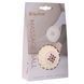 М'яч масажний для МФР BLOOM MASSAGE BALL LB7024 колір білий