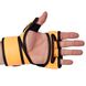 Перчатки для единоборств мма PU Zelart оранжевые BO-5699, L
