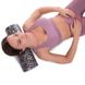 Роллер для йоги и фитнеса гладкий EPP 45 см FI-7201-45, Черный